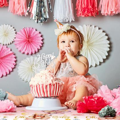 Imagem de Toalha de mesa Tatuo Teddy Bear Baby Shower Plastic 137 x 274 cm, pacote com 3