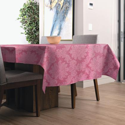 Imagem de Toalha De Mesa Tecido Jacquard Retangular Grande 1,40 X 2,20