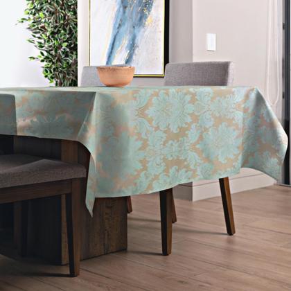 Imagem de Toalha De Mesa Tecido Jacquard Retangular Grande 1,40 X 2,20