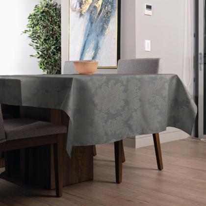 Imagem de Toalha De Mesa Tecido Jacquard Retangular Grande 1,40 X 2,20