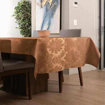Imagem de Toalha De Mesa Tecido Jacquard Retangular Grande 1,40 X 2,20