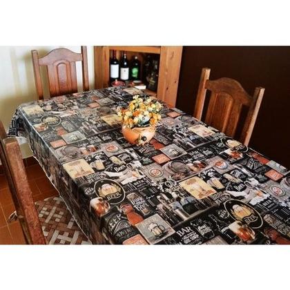 Imagem de toalha de mesa termica plastico impermeavel Boteco Cervejas Bar 3,00 X 1,20