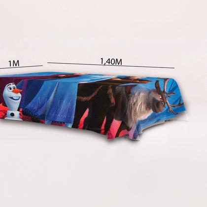 Imagem de Toalha De Mesa Tnt Decoração Frozen Festa Aniversári 1,40x1m