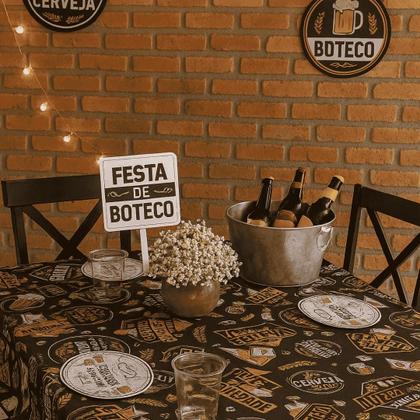 Imagem de Toalha De Mesa Tnt Festa De Boteco 1,40x2,00m