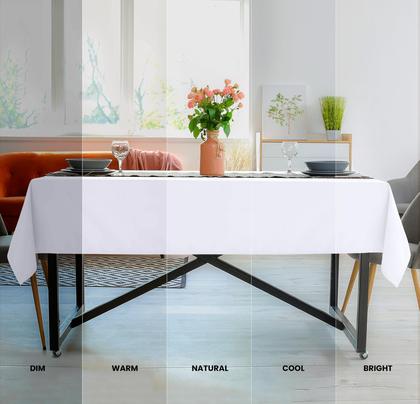 Imagem de Toalha de mesa Utopia Kitchen, pacote com 2, 1,8 x 3 m, retangular, branca