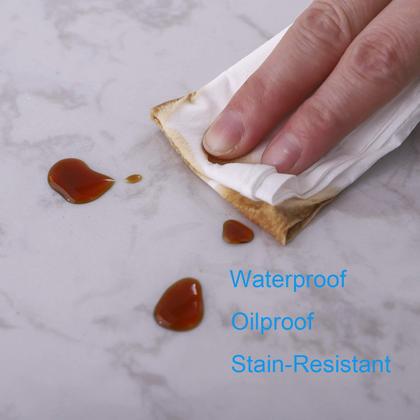 Imagem de Toalha de mesa Walrus Clear Vinyl impermeável para mesa redonda