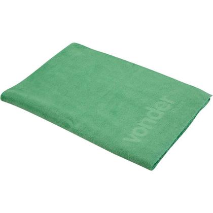 Imagem de Toalha de microfibra, 40 cm x 60 cm, 400 g/m² (gsm), verde, VONDER PLUS