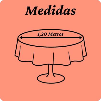 Imagem de Toalha de Natal Mesa Redonda 4 Lugares 1,40 X 1,40 Enfeites de Natal ,Decoração Natalina Cozinha
