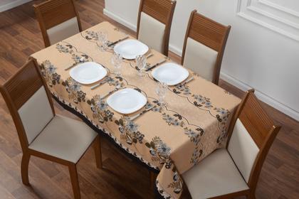 Imagem de Toalha De Natal Mesa Retangular Linhão 2,20m X 1,50m 6 Lugares