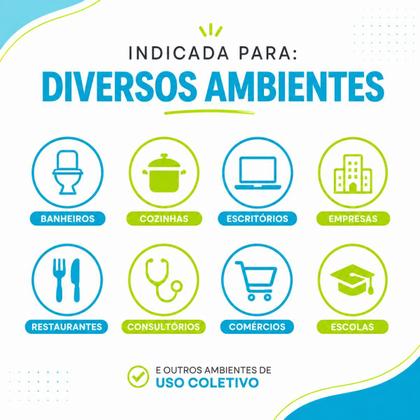 Imagem de Toalha de papel interfolha 2 dobras 100% celulose 20x21 *1000folhas* - vo tudinha
