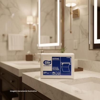 Imagem de Toalha de papel interfolhado f.simples elite classic c/ 1000 folhas