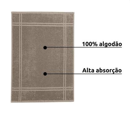 Imagem de Toalha De Piso Metrópole 45x65 cm Felpudo Karsten