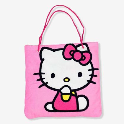 Imagem de Toalha de Praia 2 em 1 Bolsa Hello Kitty Com Estampa Disney