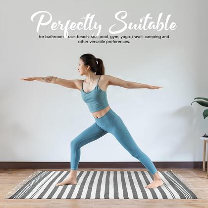 Imagem de Toalha de praia Utopia Toalhas turcas 100% algodão 40x180cm, pacote com 4