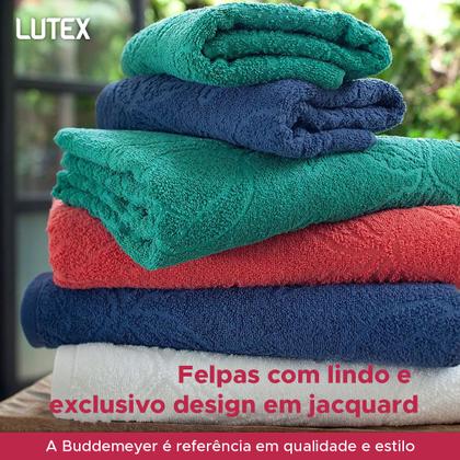 Imagem de Toalha de Rosto Avulsa Buddemeyer 100% Algodão Fibra Longa Jacquard 48 x 80 - Felpuda Macia Grossa