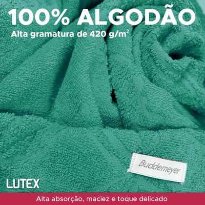 Imagem de Toalha de Rosto Avulsa Buddemeyer 100% Algodão Fibra Longa Jacquard 48 x 80 - Felpuda Macia Grossa