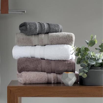 Imagem de Toalha De Rosto Buddemeyer Algodão Egipcio Fio Penteado