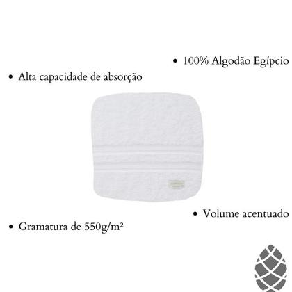 Imagem de Toalha de Rosto Buddemeyer Avulsa 100% Algodão Egípcio 48x90