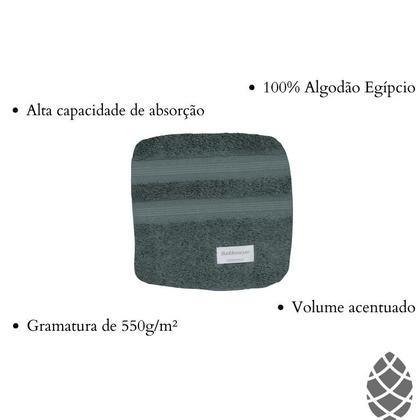 Imagem de Toalha de Rosto Buddemeyer Avulsa 100% Algodão Egípcio 48x90