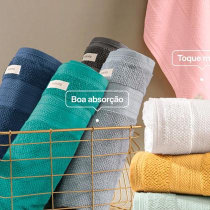 Imagem de Toalha de Rosto Karsten Empire 100% Algodão - 48x70cm