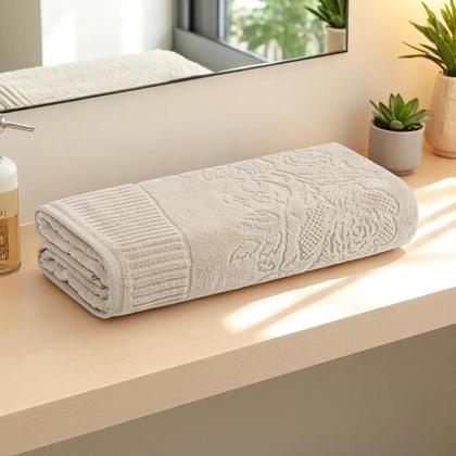 Imagem de Toalha de Rosto Karsten Fio Penteado 3 Peças