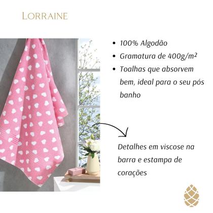 Imagem de Toalha De Rosto Prisma Döhler 50x80cm 100% Algodão Love