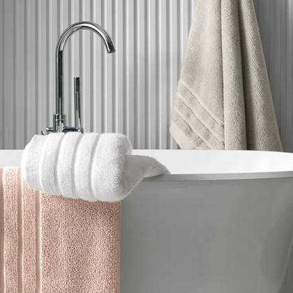 Imagem de Toalha de Rosto Trussardi Massima Rosa-Soft Rose 48x90cm