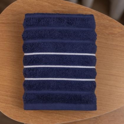 Imagem de Toalha de Rosto Wave Ultra Macia em Jacquard Absorvente 50x70cm 99 Algodão Corttex