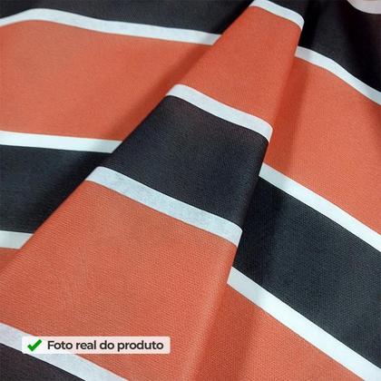 Imagem de Toalha Decoração festa Futebol Branco Preto Vermelho 1,40m