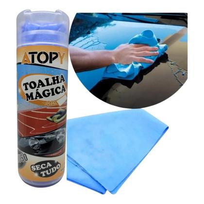 Imagem de Toalha Magica Multiuso Seca Tudo Carro Automotiva - ATopy
