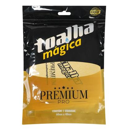 Imagem de Toalha Magica Profissional Não Risca Carros Vidros Premium