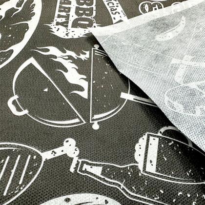 Imagem de Toalha Mesa Festa TNT Boteco Cerveja Churrasco Por Metro