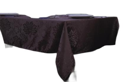 Imagem de Toalha Mesa Jacquard 8 Lugares 1,35x2,60 - Grafite