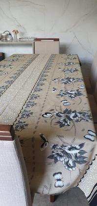 Imagem de Toalha Mesa Para 10 Cadeiras Retangular 3,00 X 1,50 Linhão