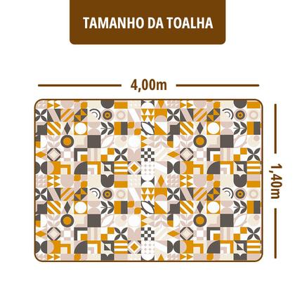 Imagem de Toalha Mesa Plástica Térmica Flow 1,40 X 4,00m