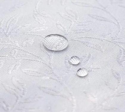 Imagem de Toalha Mesa Retangular 10 Lugares Auguri Impermeável Rami Branca