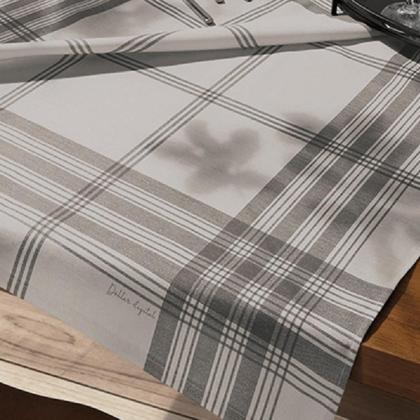 Imagem de Toalha Mesa Retangular 160X270Cm Renova Luna Cinza Dohler