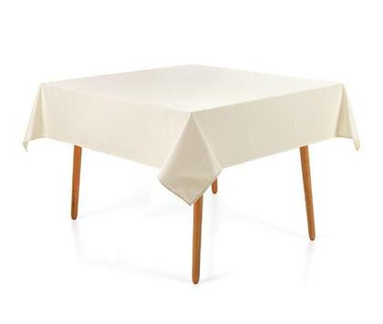 Imagem de Toalha Mesa Retangular 6 Lugares Celebra Desiree Perola