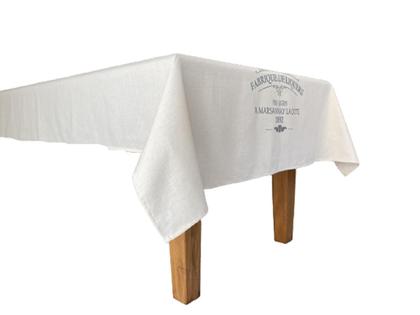 Imagem de Toalha Mesa Retangular 8 Lugares 260X160Cm Jardinire Linho