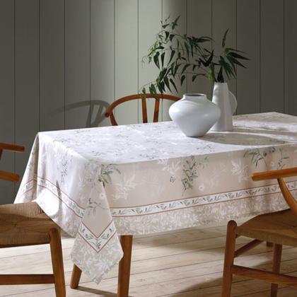Imagem de Toalha Mesa Retangular Limpa Fácil Döhler Adele 140x 210 cm 