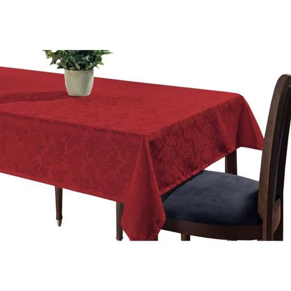 Imagem de Toalha Para Mesa Jacquard 4 Lugares Quadrada 1,35x135cm Luxo