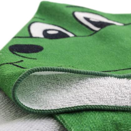 Imagem de Toalha Poncho Infantil com Capuz Estampada 120cm x 60cm 100% Algodão - Loaní