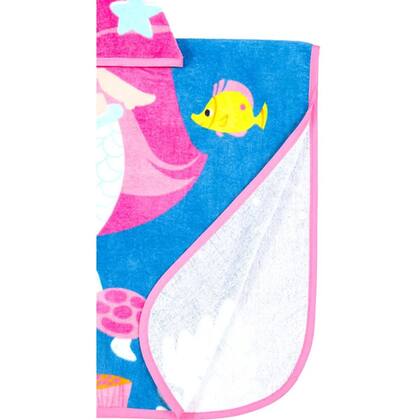 Imagem de Toalha Poncho Sereia Bub