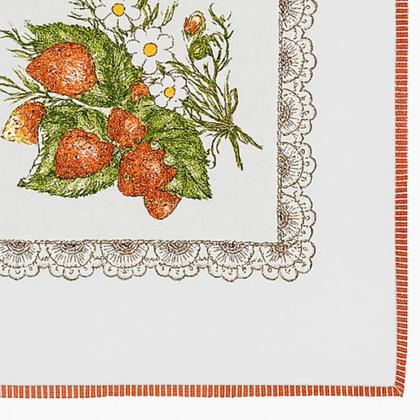 Imagem de Toalha Retangular Chá e Café Estampada 9466cm 100% Algodão