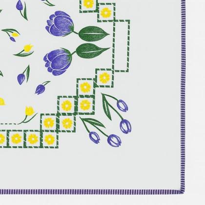 Imagem de Toalha Retangular Chá e Café Estampada 9466cm 100% Algodão