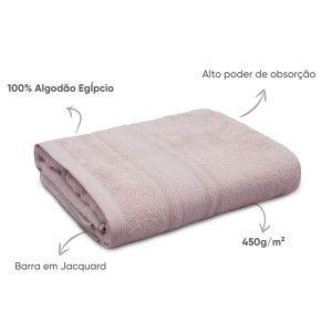 Imagem de Toalha Rosto 50cm x 80cm Fio Algodão Egípcio Mêmphis Appel
