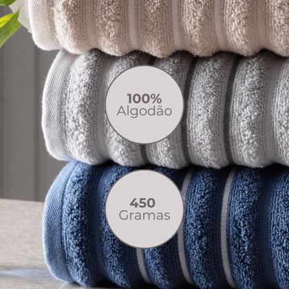 Imagem de Toalha Rosto Wave Premium 450g/m² Algodão