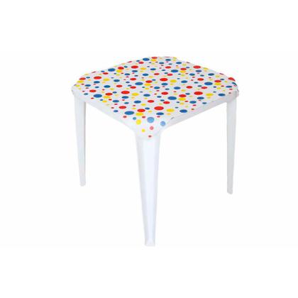 Imagem de TOALHA TNT ESTAMPADA BOLAS COLORIDAS 0,68 X 0,68 m C/ 5 PEÇAS