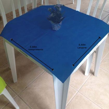 Imagem de TOALHA TNT MESA DE CONVIDADOS 0,68 X 0,68 m C/ 5 PEÇAS