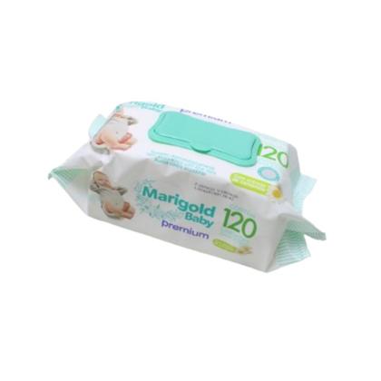 Imagem de Toalha Umedecida Marigold Premium Extrato de Camomila 120und